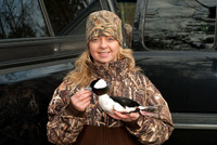 Me with a Bufflehead (Folded him)